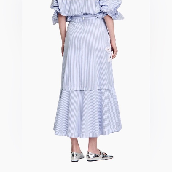Sandro Maxi Striped Skirt - Picture 6 of 10